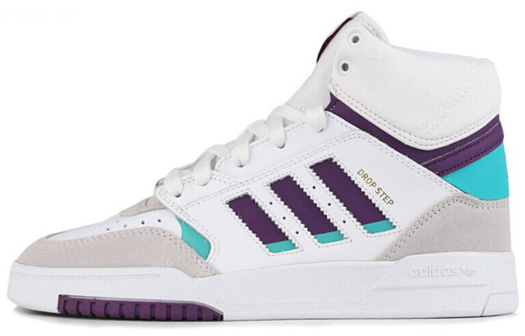 Adidas Originals Drop Step 'White Gray Purple' Women's