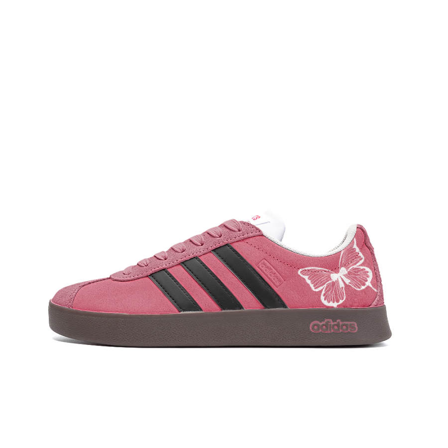 Adidas Neo Vl Court Florence, Amber Leather Slip Resistant Waterproof Non Slip And Waterproof Low top Skateboard Shoes