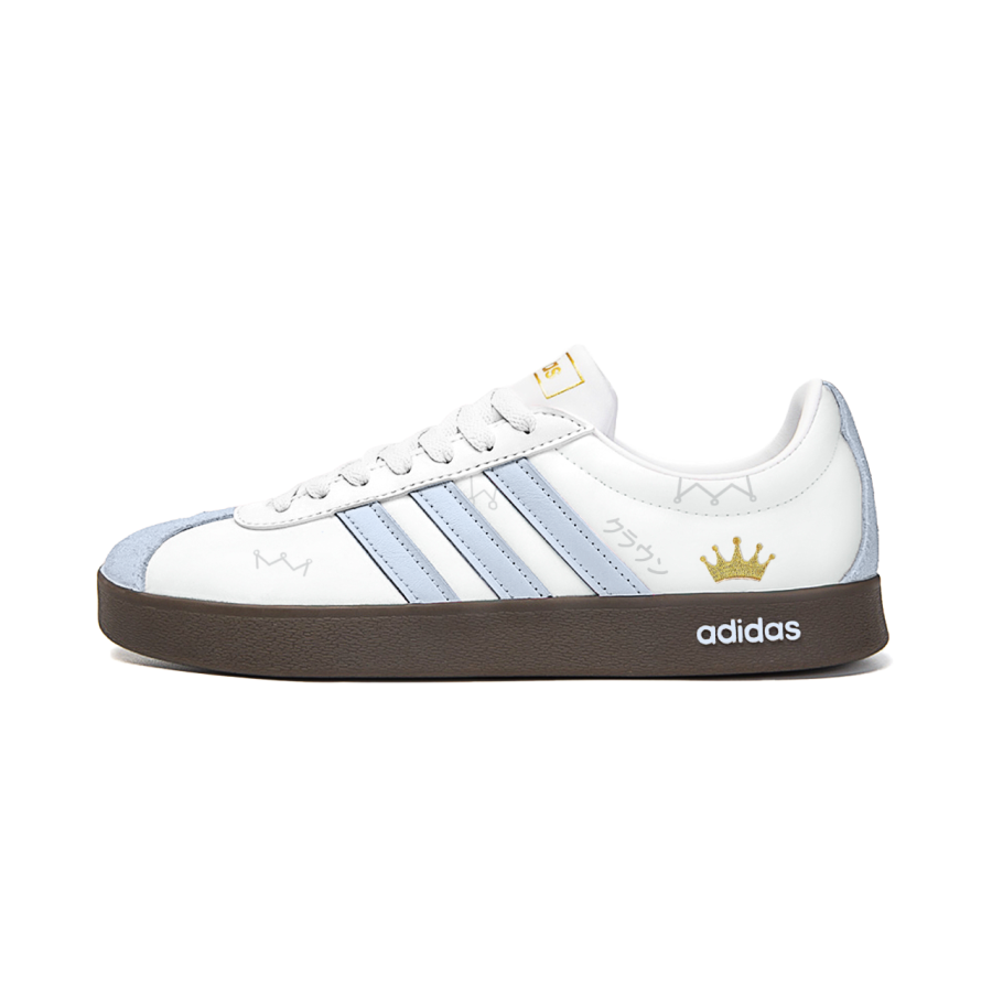 Adidas Adidas VL COURT 2.0 Star Joy Manufacturing, Milk Blue Crown Cushioning Abrasion Resistant Cushioning, Wear Resistant