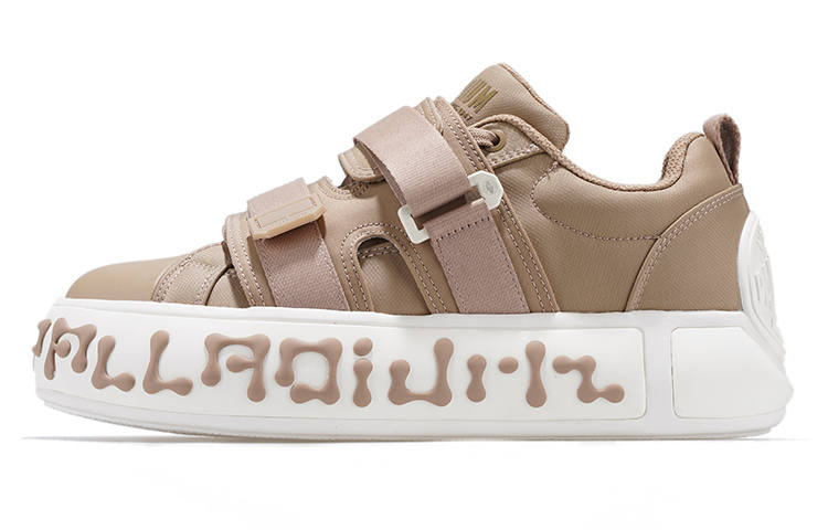 Palladium Skate Low top Skateboard Shoes Men's Tan White