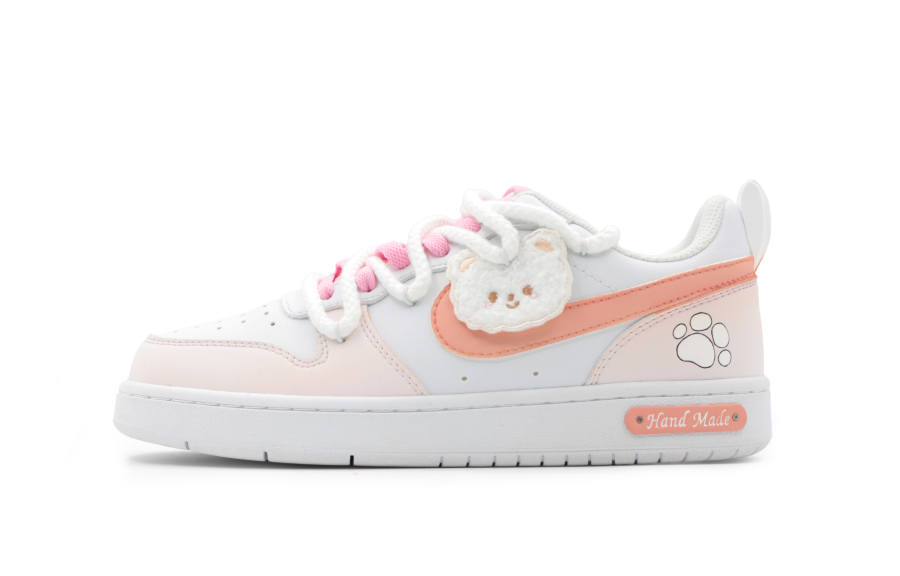 Nike Nike Court Borough Slip Resistant Low top Skateboard Shoes Women's Pink