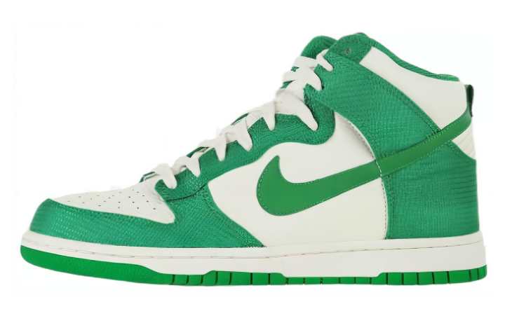 Nike Nike Dunk High Abrasion Resistant Breathable High top Skateboard Shoes Unisex Green