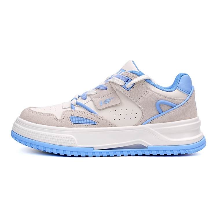 VOIT Skateboard Shoes Women's Low Top White/Sky Blue
