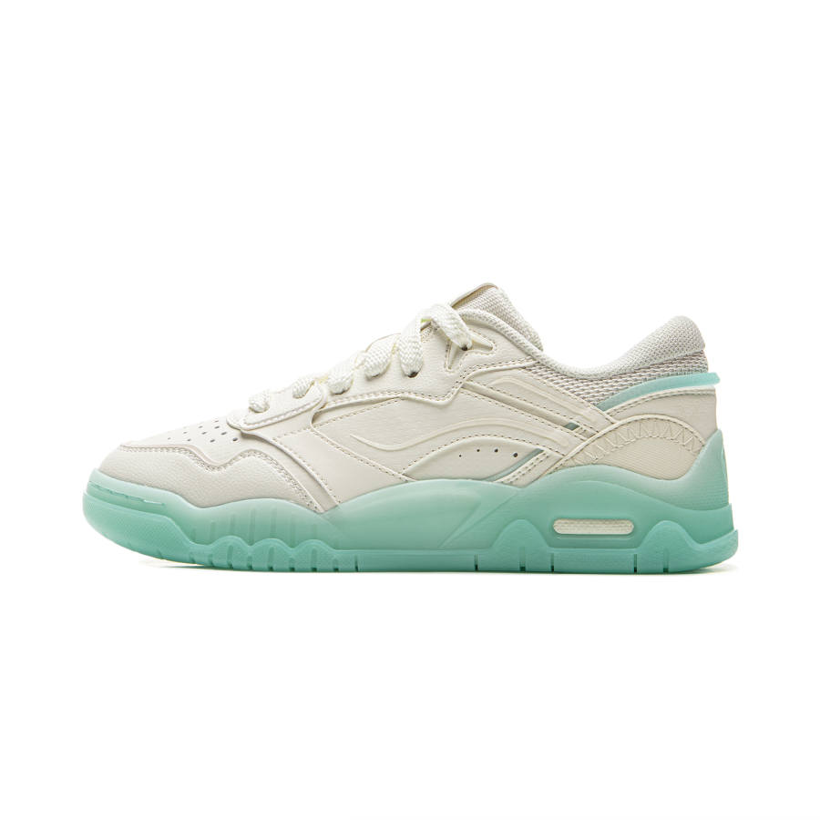 Li-Ning Li Ning Moon White 3 Slip Resistant Cushioning Abrasion Resistant Lightweight Height Increasing
