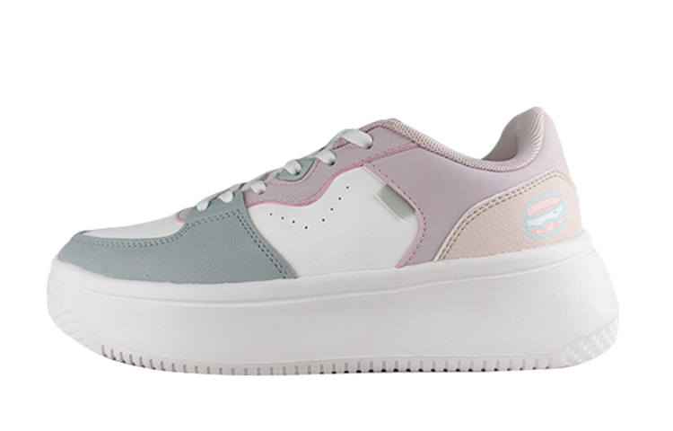 361° Casual Slip Resistant Cushioning Low top Skateboard Shoes Women's White Pink
