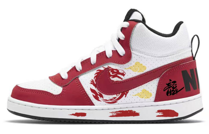 Nike Nike Skateboard Shoes Women's Mid Top Red/White