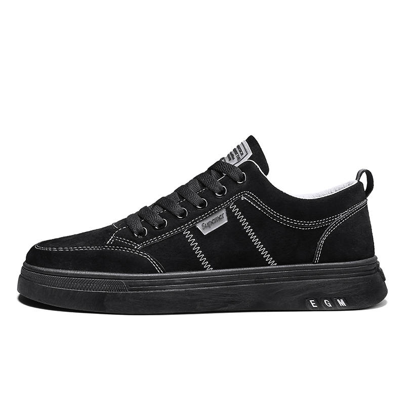 PAIBLOKS Slip Resistant Cushioning Abrasion Resistant Low top Skateboard Shoes Men's