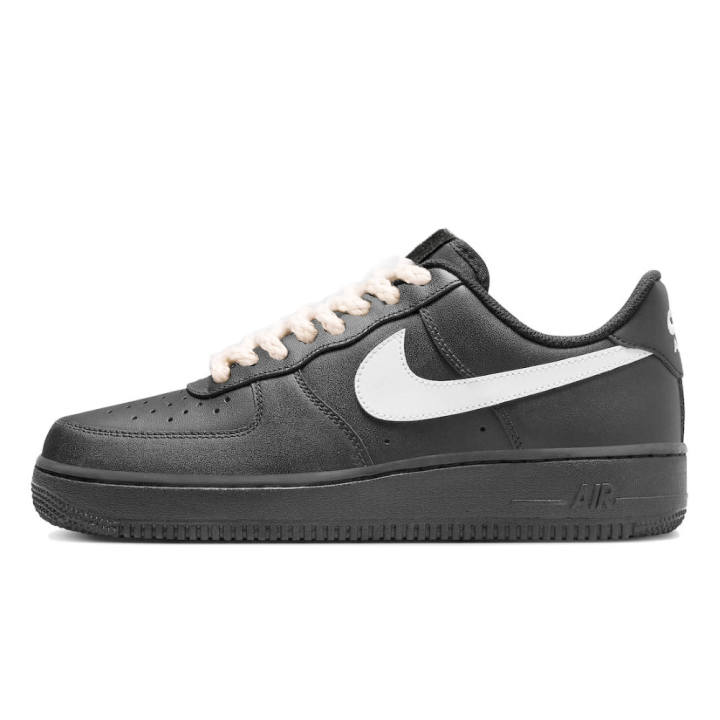 Nike Nike Air Force 1 'White Swoosh' Triple Lab Slip Resistant Cushioning Slip Resistant Cushioning Low top Skateboard Shoes