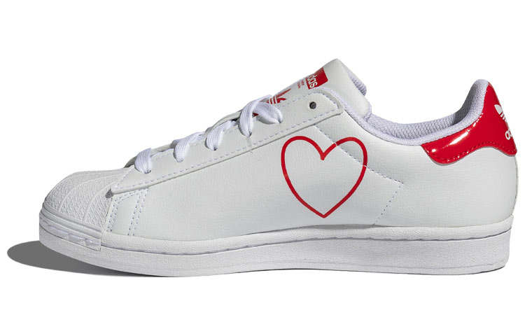 Adidas Originals Adidas Wmns Superstar 'White Scarlet' Women's