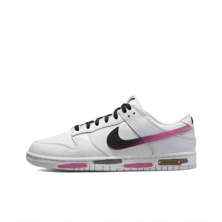 Nike Nike Dunk Low Retro Punk Time, Spray Painting Low top Skateboard Shoes Men's Black Pink