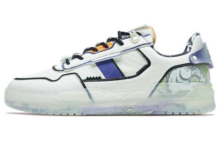 XTEP Monsters University Collection Low top Skateboard Shoes Men's White Purple