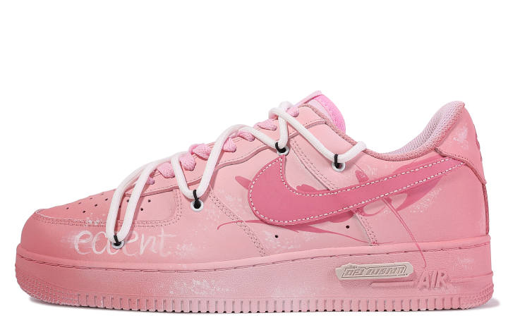 Nike Nike Air Force 1 Low top Skateboard Shoes Men's Pink