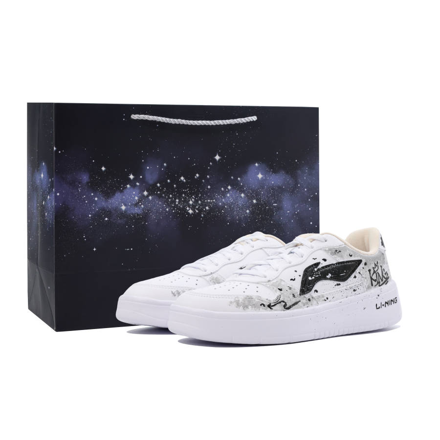 Li-Ning Li Ning Floating Boat King Unseen King Leather Lightweight Breathable Lightweight And Breathable Low top
