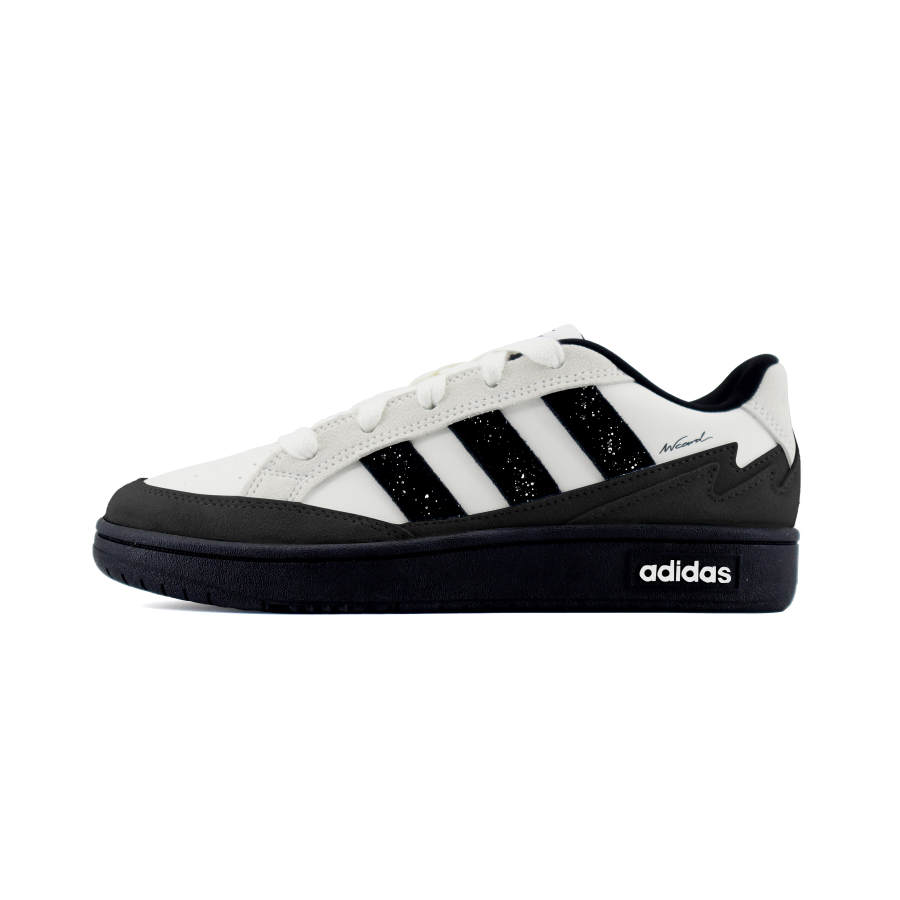 Adidas Adidas WCARD ADV Evonik, Sprinkle Some Abrasion Resistant Low top Skateboard Shoes Unisex White Gray Black