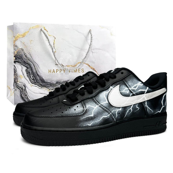 Nike Nike Air Force 1 Silver Lightning Shopping Bag Height Increasing Height Increasing Low top Skateboard Shoes Unisex