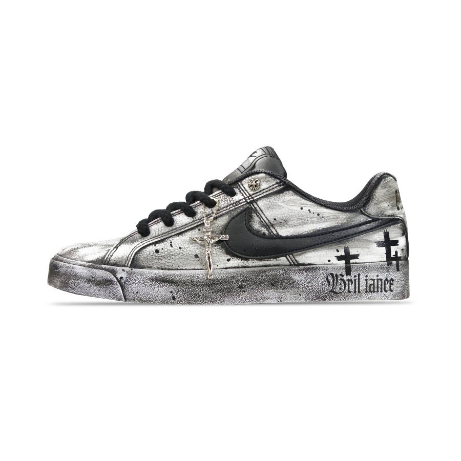 Nike Nike Court Royale AC Low top Skateboard Shoes Men's Black White