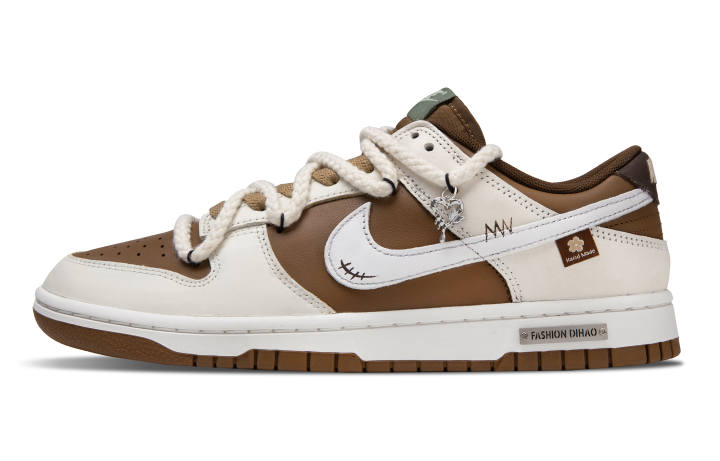 Nike Nike Dunk Vintage Milk Coffee Impact Resistance, Abrasion Resistant, Breathable, Height Increasing Low top