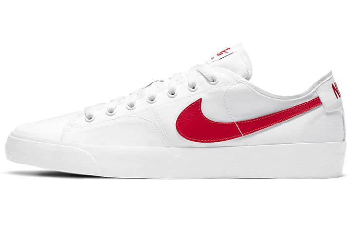 Nike Nike Sb Blazer Court White University Red