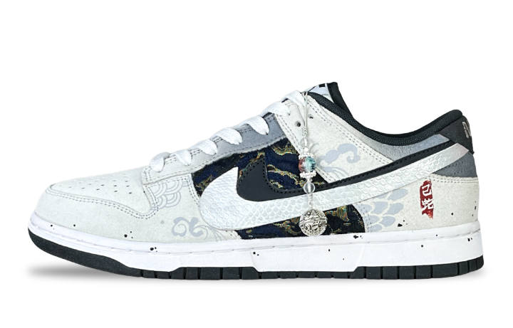 Nike Nike Dunk Slip Resistant Abrasion Resistant Low top Skateboard Shoes Unisex Cyan