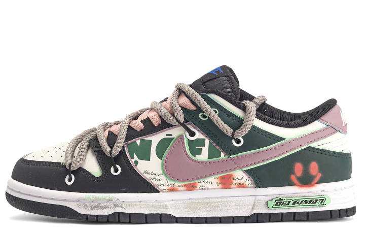 Nike Nike Dunk ADCDAVINCI Custom, Vintage Poster Slip Resistant Quick Dry Abrasion Resistant Balance