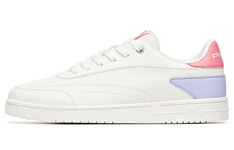 Anta Life Collection Low top Skateboard Shoes Women's White Purple