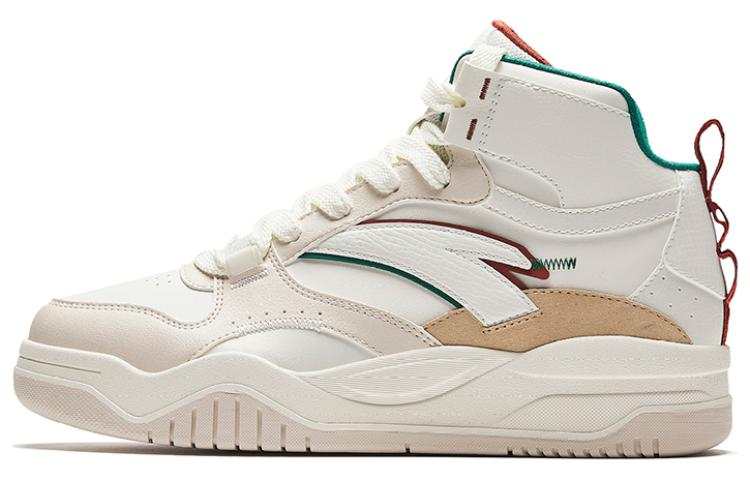 Anta Wave Shoe Cushioning Mid top Skateboard Shoes Men's Beige