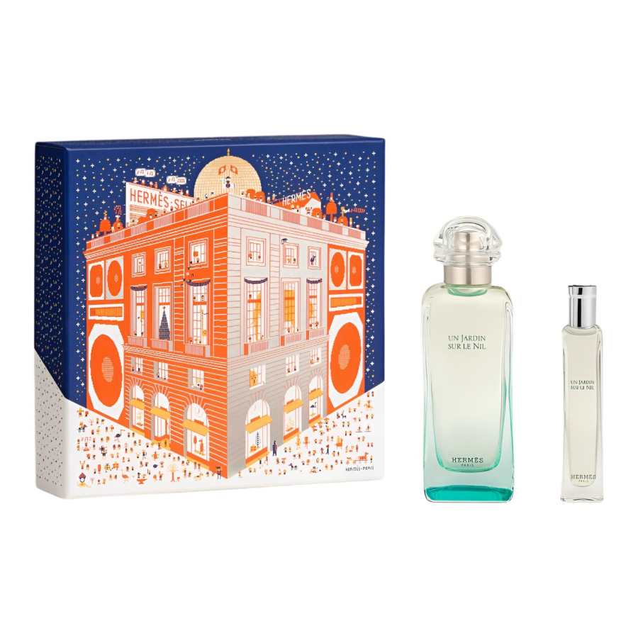 HERMES Nile Garden Perfume Present Box Limited Edition Floral Fruity Scent Family Eau De Toilette