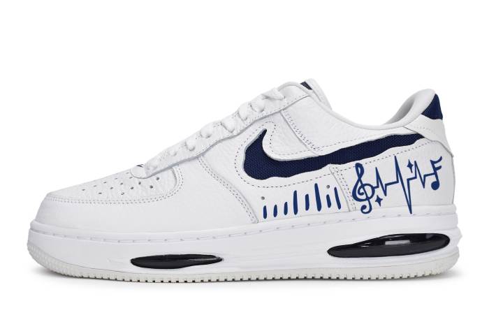 Nike Nike Air Force 1 Skateboard Shoes Men's Low Top Blue