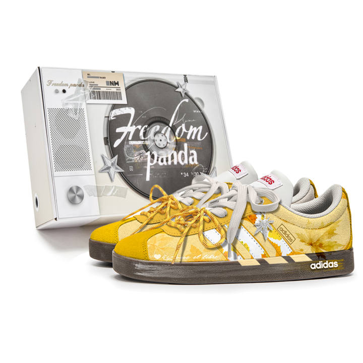 Adidas Adidas VL COURT 2.0 Freedom Panda, Box, Maple Leaf Slip Resistant And Breathable Slip Resistant And Breathable Low top