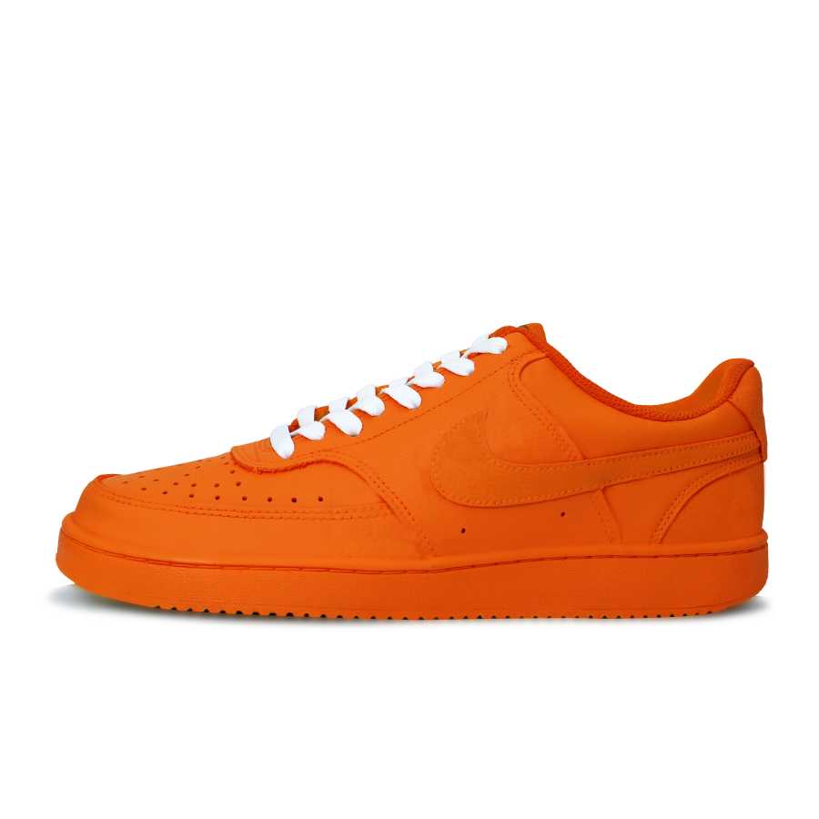 Nike Nike Court Vision 1 Lightweight Abrasion Resistant Low top Skateboard Shoes Men's Orange