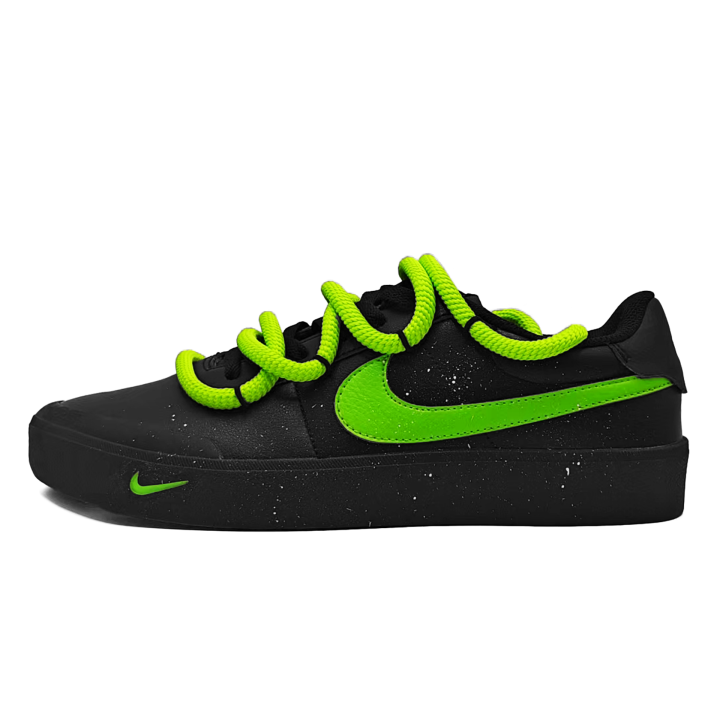 Nike Nike Court Shot Leather Low top Skateboard Shoes Unisex Green