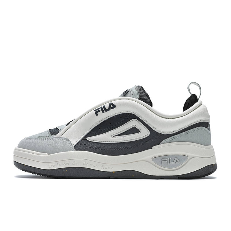 FILA Low top Skateboard Shoes Men's Gray White