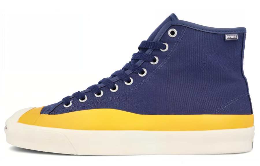 Converse Jack Purcell Pop Trading Company x Jack Purcell Converse Pro High 'Navy Yellow'