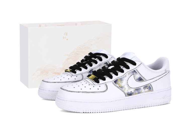 Nike Nike Air Force 1 Lightweight Low top Skateboard Shoes Unisex White