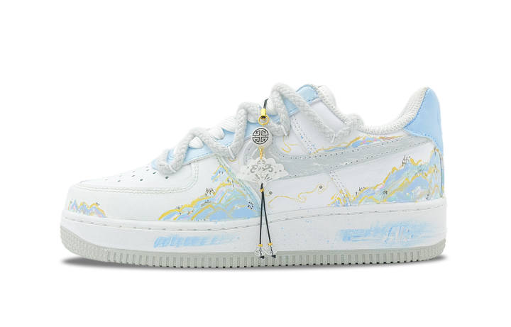 Nike Nike Air Force 1 Mountains And Rivers Abrasion Resistant Lightweight Wear resistant And Lightweight Low top