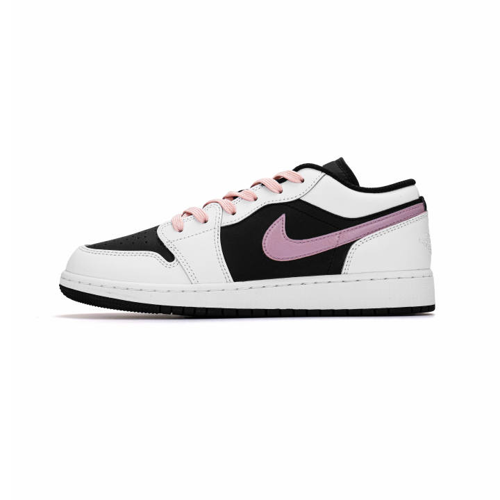 Jordan Jordan Air Jordan 1 Low top Skateboard Shoes Unisex Black White