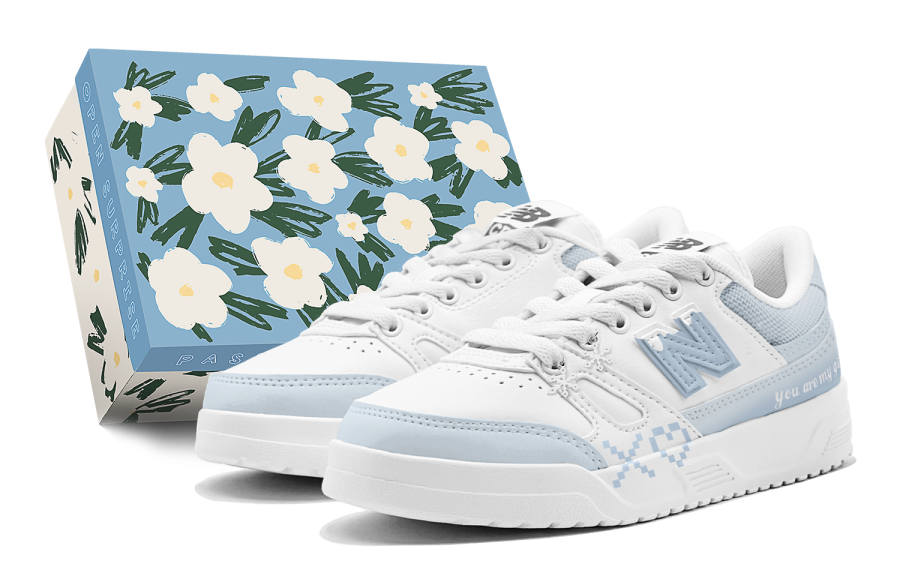 New Balance New Balance NB Ct20 Slip Resistant Abrasion Resistant Low top Skateboard Shoes Unisex Blue White