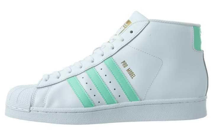 Adidas Adidas Pro Model White/Green Metallic Gold