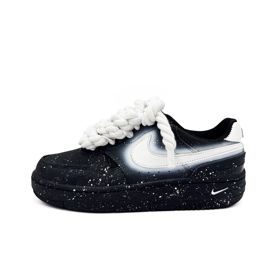 Nike Nike Gamma Force Slip Resistant Abrasion Resistant Low top Skateboard Shoes Women's Black White