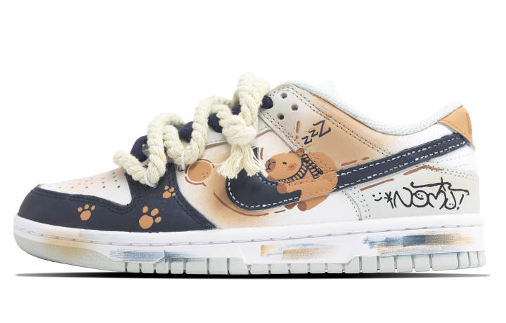 Nike Nike Dunk Capybara Slip Resistant Abrasion Resistant Slip Resistant Abrasion Resistant Low top Skateboard Shoes Women's