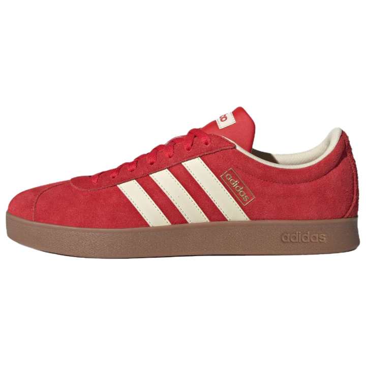 Adidas Adidas Vl Court Classic German Army Trainers Unisex Low Top Red
