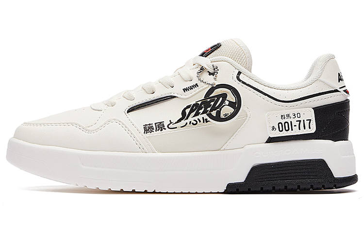 361° TOUWENZI D x 361° Headword D Co Branded Slip Resistant And Breathable Low top Skateboard Shoes Women's Feather White