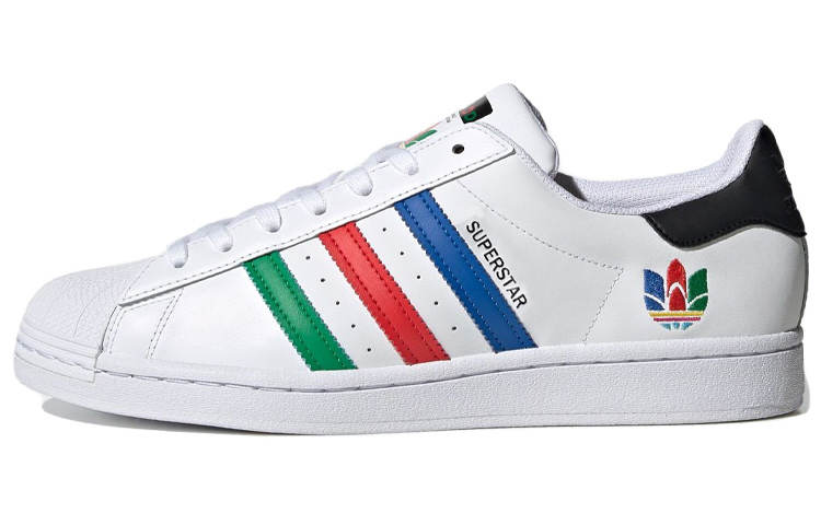 Adidas Originals Superstar Adidas Originals 'Colorful Trefoil - Cloud White'