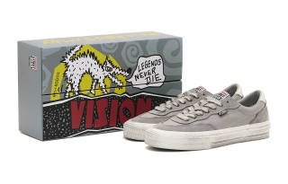 Vision Street Wear Flat Top Low top Skateboard Shoes Unisex Meteorite Gray