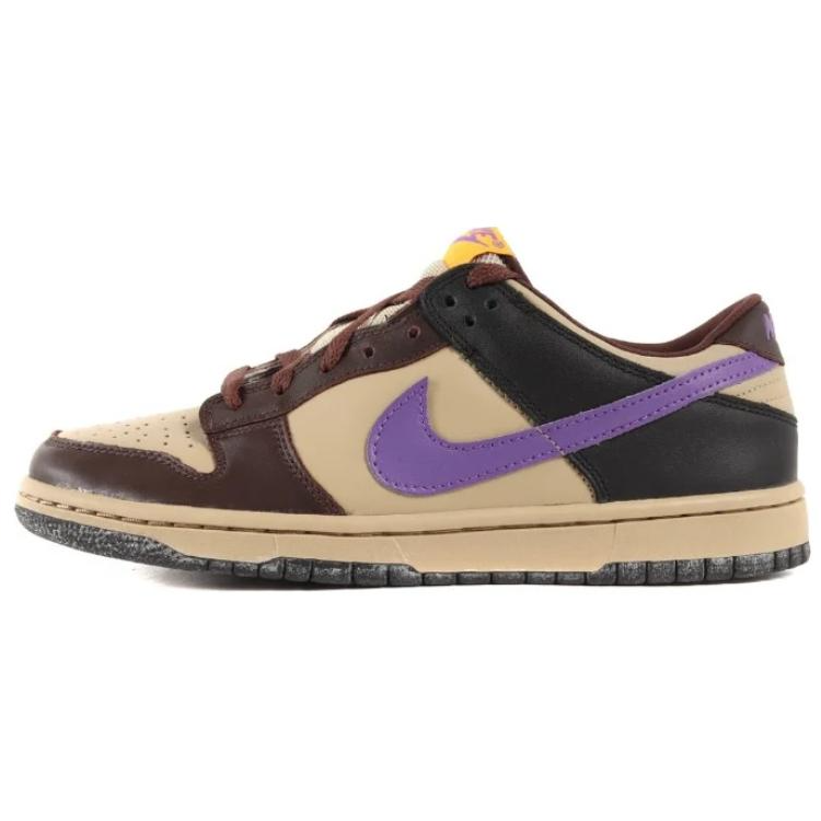 Nike Nike Dunk Slip Resistant Abrasion Resistant Low top Skateboard Shoes Men's Beige