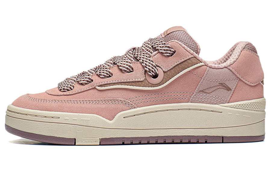 Li-Ning Li Ning GOS 2000 Abrasion Resistant Low top Skateboard Shoes Women's Pink