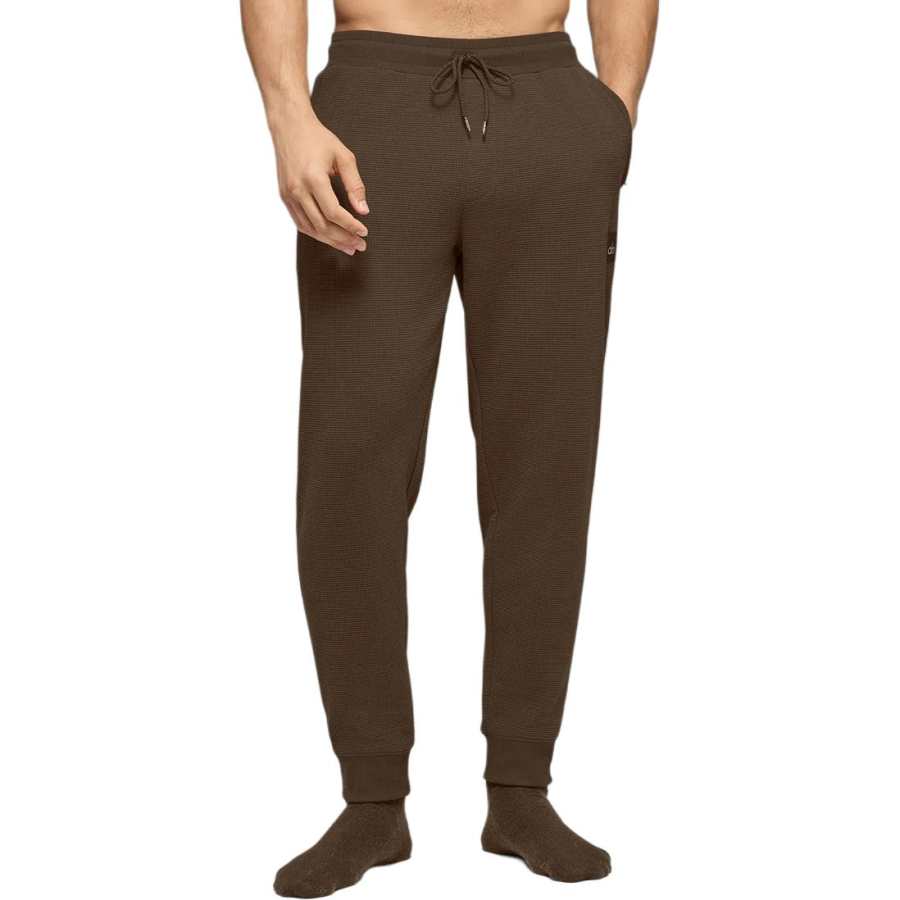Alo Yoga Waffle Knitted Sweatpants Men's