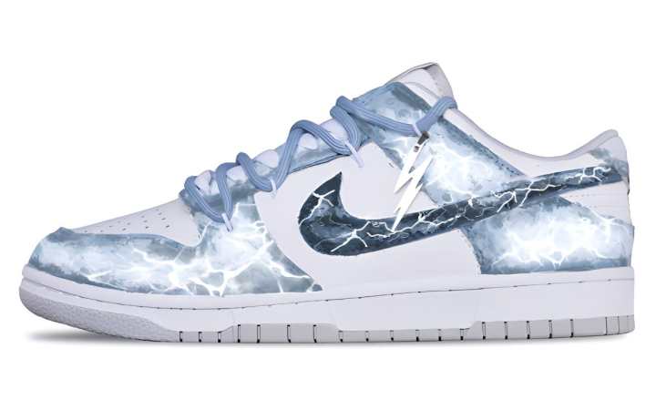Nike Nike Dunk Thunder And Lightning Slip Resistant Abrasion Resistant Slip Resistant Abrasion Resistant Low top