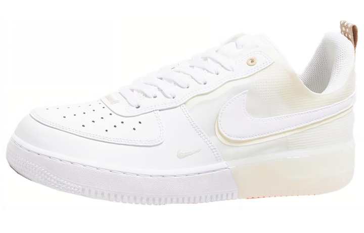 Nike Nike Air Force 1 Split Textile, Split Cow Leather Casual Slip Resistant Cushioning Abrasion Resistant Lightweight