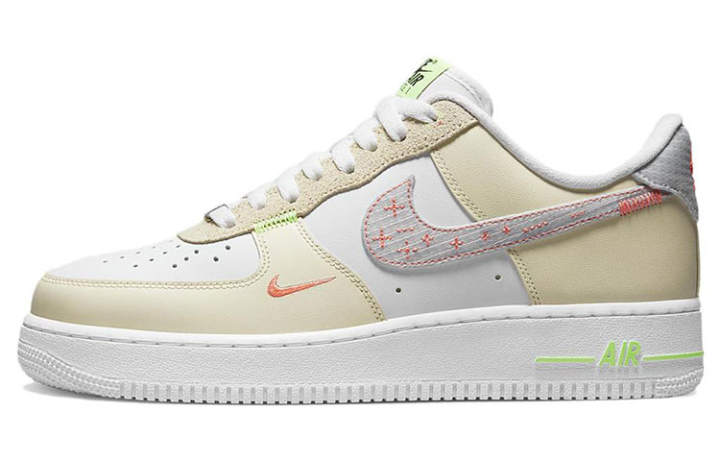 Nike Nike Air Force 1 '07 LV8 'Just Stitch It White Shade Green'